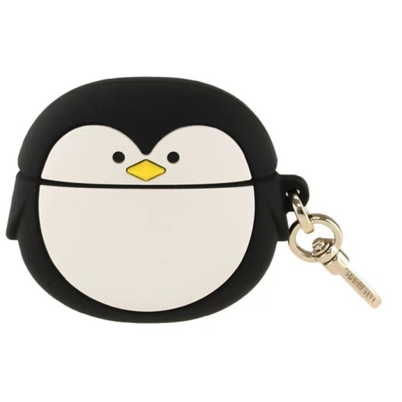 Kate Spade New York Penguin AirPods Silicon Tech Accessorie - Picture 2 of 16